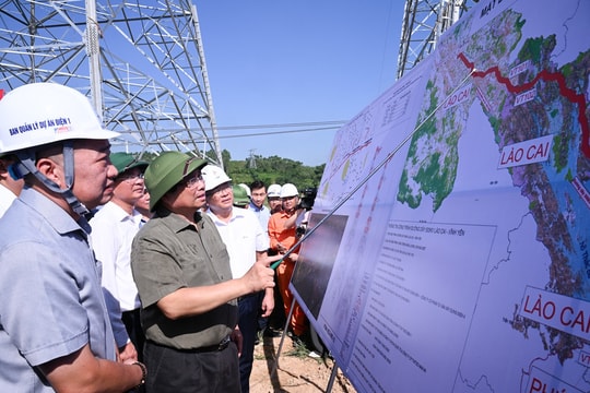 Hoàn thành đường dây 500kv Lào Cai - Vĩnh Yên vào 19/8, hợp long cầu Phong Châu mới ngày 28/8