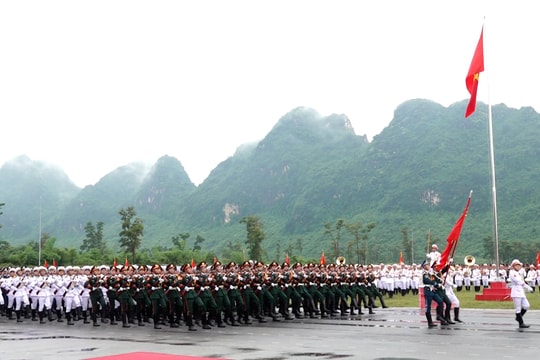 Sẵn sàng cho Lễ diễu binh, diễu hành kỷ niệm 80 năm Cách mạng Tháng Tám và Quốc khánh 2/9