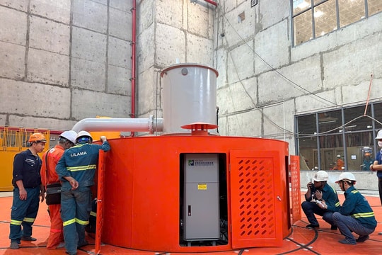 Chạy không tải thành công tổ máy số 1 dự án nhà máy thuỷ điện Hoà Bình mở rộng