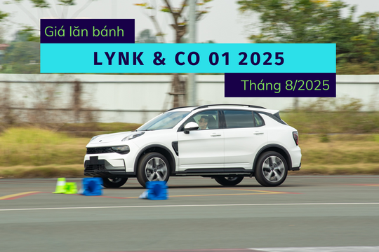 Bảng giá lăn bánh Lynk & Co 01 phiên bản mới cập nhật tháng 8/2025
