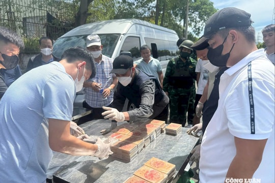 Triệt phá đường dây vận chuyển ma túy xuyên quốc gia