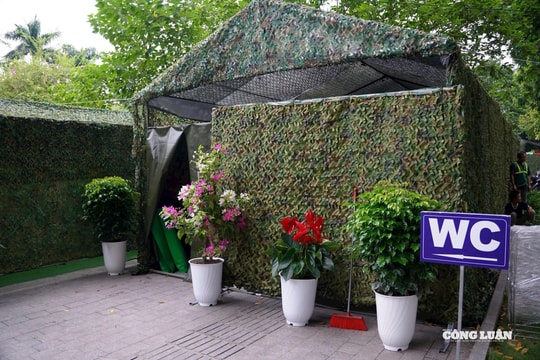 Hơn 600 nhà vệ sinh lưu động được lắp đặt để phục vụ người dân dịp Quốc khánh 2/9