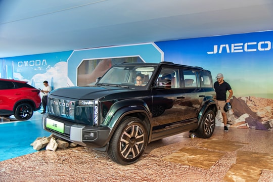 Xe điện kiểu off-road Jaecoo J6 sắp về Việt Nam