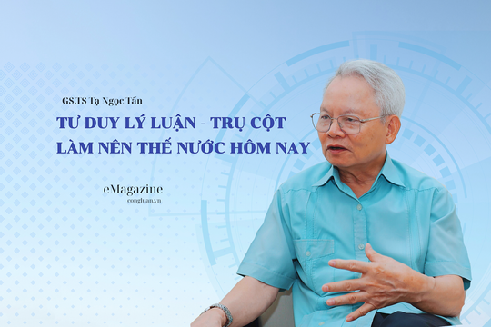 Tư duy lý luận – trụ cột làm nên thế nước hôm nay