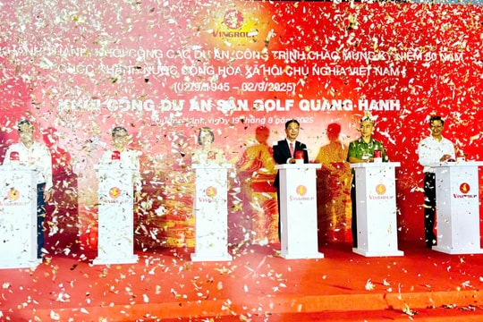 Sân gôn Quang Hanh (Quảng Ninh): Điểm nhấn mới cho du lịch đẳng cấp