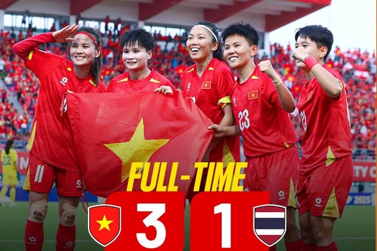 Điểm tin thể thao 19/8: Việt Nam giành hạng ba AFF Cup nữ 2025, V.League vươn lên top 3 giải đấu có giá trị nhất Đông Nam Á