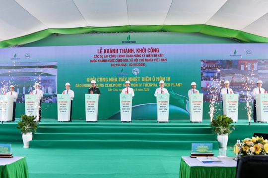 Khởi công NMNĐ Ô Môn IV: Khẳng định quyết tâm hiện thực hóa chiến lược phát triển năng lượng quốc gia hiện đại, bền vững