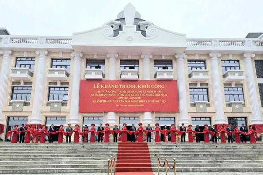 Phú Thọ khánh thành dự án Nhà Văn hóa nghệ thuật tỉnh trị giá hơn 420 tỷ đồng