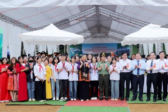 Sơn La khởi công trường nội trú liên cấp đầu tiên tại xã biên giới