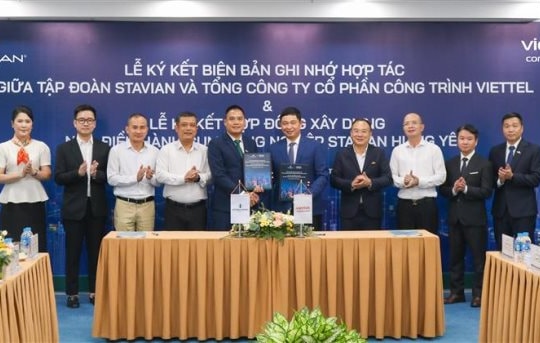 Stavian Group và Viettel Construction ký kết hợp tác chiến lược, thúc đẩy liên kết chuỗi giá trị công nghiệp – hạ tầng