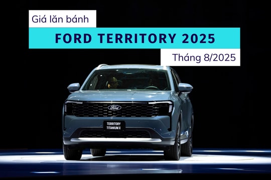 Bảng giá lăn bánh Ford Territory 2025 phiên bản mới nhất