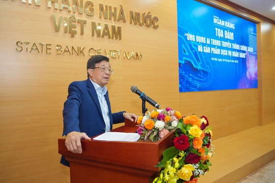 Cần xây dựng cơ chế, chính sách đặc thù ứng dụng AI ngành ngân hàng