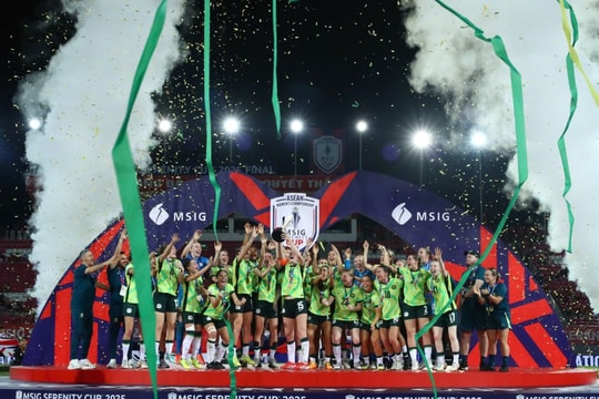 Australia đánh bại Myanmar 1-0, lên ngôi vô địch bóng đá nữ Đông Nam Á 2025