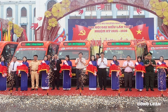 Công ty Phương Trang khai trương các tuyến xe buýt tại Cà Mau
