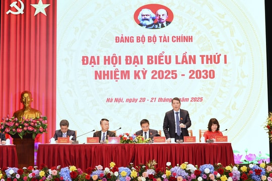 Đại hội Đảng bộ Bộ Tài chính lần thứ I: Đặt mục tiêu GDP tăng 10%/năm, 2 triệu doanh nghiệp vào năm 2030