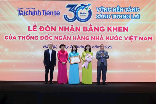 Tạp chí Thị trường Tài chính Tiền tệ kỷ niệm 30 năm ngày thành lập