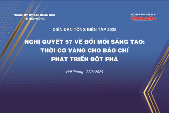 Diễn đàn Tổng biên tập 2025: Tìm “luồng xanh” cho báo chí phát triển