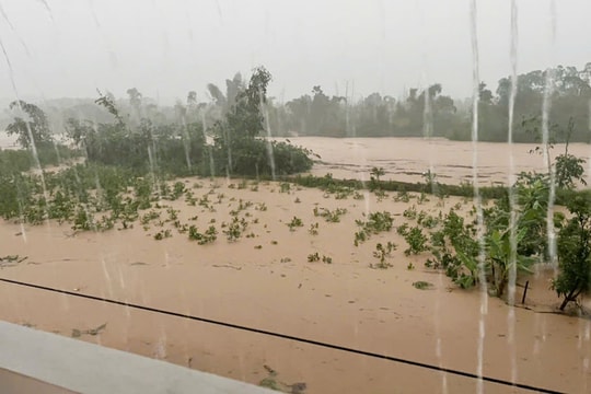 Bắc Ninh: Mưa lũ gây ngập úng tại nhiều xã vùng cao