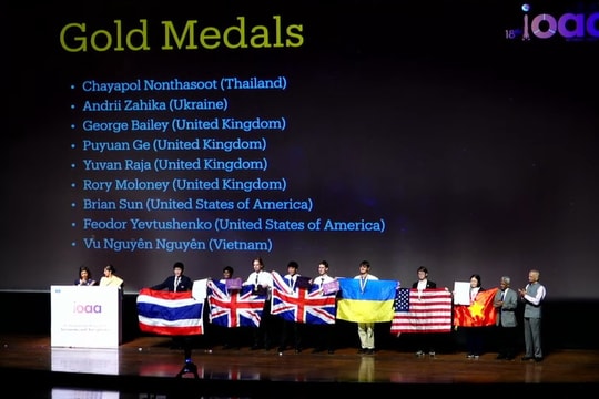 Đoàn Việt Nam lập kỳ tích mới tại Olympic Thiên văn – Vật lý thiên văn 2025