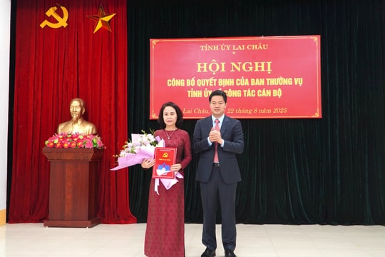 Bổ nhiệm Tổng Biên tập Báo và Phát thanh, truyền hình Lai Châu