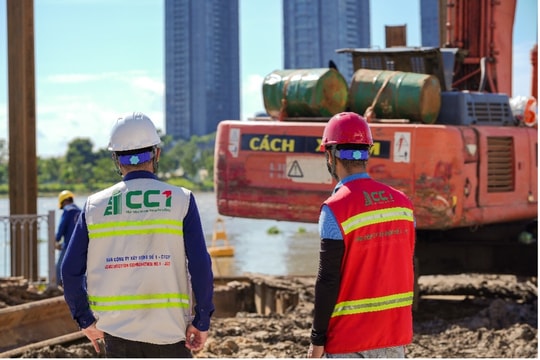 Cầu đi bộ qua sông Sài Gòn – thêm một dấu ấn của CC1 trong lĩnh vực hạ tầng giao thông