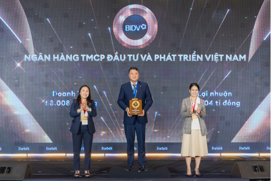 BIDV được vinh danh “Top 50 công ty niêm yết tốt nhất Việt Nam”