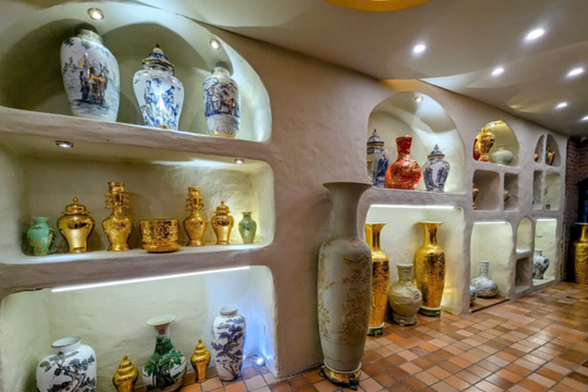 Ấn tượng không gian di sản văn hóa gốm sứ tâm linh NASON