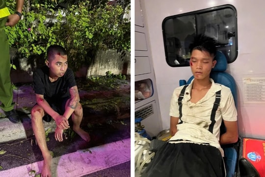 Tạm giữ 2 đối tượng lao xe vào Cảnh sát cơ động làm nhiệm vụ bảo vệ buổi hợp luyện A80