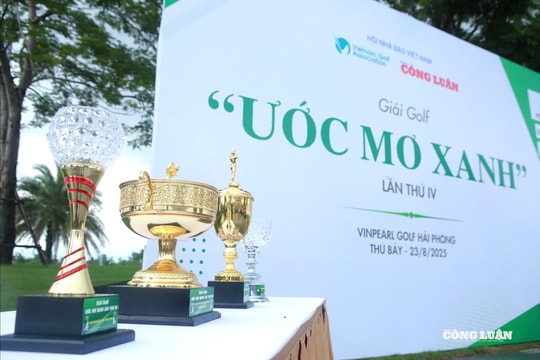 Những hình ảnh ấn tượng tại Giải golf Ước mơ xanh lần thứ IV năm 2025