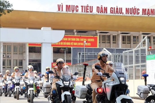 Hà Nội tiếp nhận hơn 600 Cảnh sát bảo vệ Lễ kỷ niệm Quốc khánh 2/9