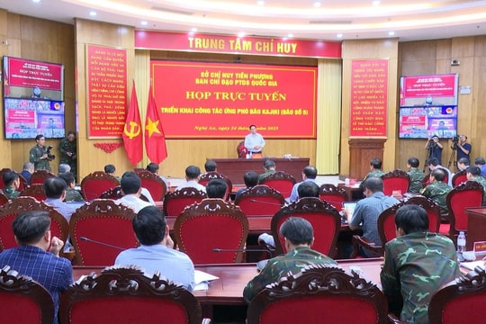 Thủ tướng chỉ đạo khẩn cấp ứng phó bão số 5 tại Bắc Trung Bộ