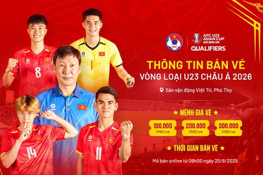 Điểm tin thể thao 24/8: Vé xem U23 Việt Nam giá chỉ từ 100.000 đồng, thảm họa trọng tài ở Premier League