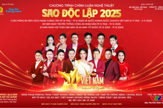 'Vì một Việt Nam thịnh vượng': Chương trình truyền hình nghệ thuật đặc biệt kỷ niệm 80 năm Quốc khánh