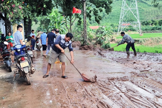 Bắc Ninh chung tay khắc phục hậu quả mưa lũ