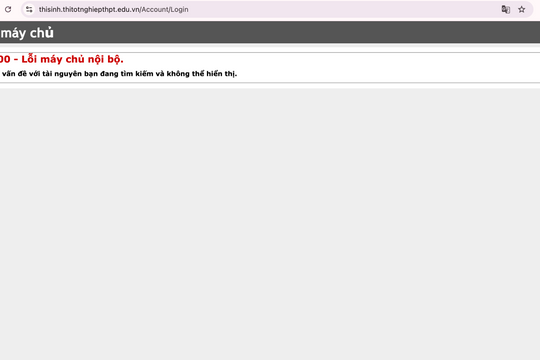 Thí sinh loay hoay không thể xác nhận nhập học trên cổng tuyển sinh của Bộ GD&ĐT