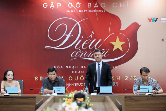 Báo VietNamNet tổ chức hòa nhạc quốc gia 'Điều còn mãi' 2025: Khi âm nhạc kết nối hồn thiêng đất nước