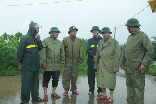 Nghệ An: Đảm bảo an toàn tuyệt đối tính mạng và tài sản cho người dân