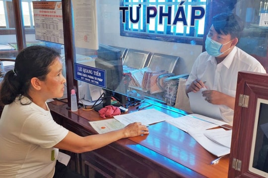 Đơn giản hóa thủ tục hành chính ngành Tư pháp, xóa bỏ rào cản địa giới hành chính