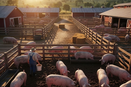 Giá heo hơi hôm nay 25/8: Liệu giá heo hơi đã kết thúc tại 3 miền?