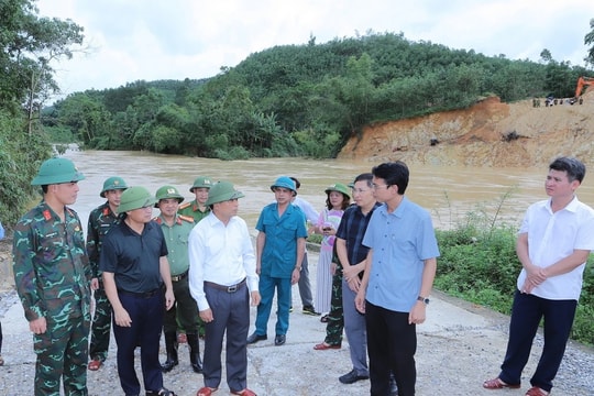 Thanh Hóa: Tập trung cao để hỗ trợ người dân nhanh chóng ổn định cuộc sống sau cơn bão số 5