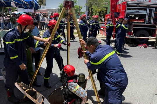 Đà Nẵng: Hai công nhân tử vong khi nạo vét cống thoát nước