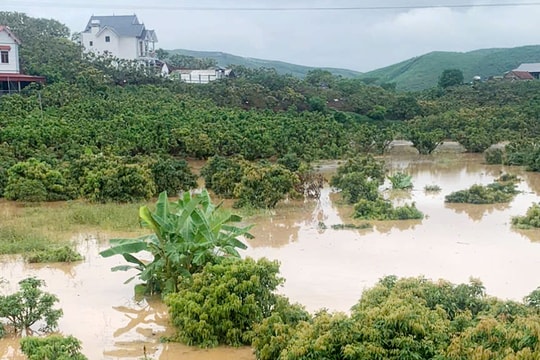 Bắc Ninh: Nhiều xã vùng cao bị chia cắt do mưa lũ