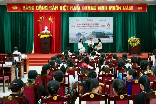 Tọa đàm "Bảo hiểm rủi ro thiên tai - điểm tựa cho lao động phi chính thức"