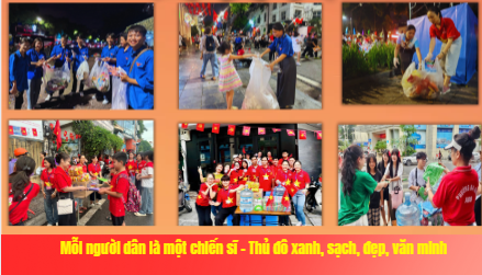 Công an TP Hà Nội kêu gọi người dân chung tay giữ gìn môi trường, trật tự đô thị dịp Quốc khánh 2/9