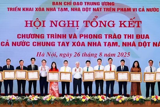 Chính phủ hoàn thành mục tiêu 334.000 căn nhà tạm được xây mới, HDBank chung tay đóng góp trên 2.600 căn
