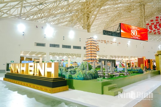 Ninh Bình sẵn sàng cho Lễ khai mạc Triển lãm 80 năm Thành tựu Đất nước