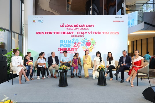 Công bố giải chạy 'Run For The Heart - Chạy Vì Trái Tim 2025'