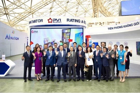 Bảo hiểm PVI tại triển lãm 80 năm cùng đất nước viết lên thành tựu