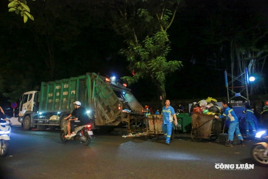 Thu gom hơn 1.600 tấn rác sau lễ diễu binh A80