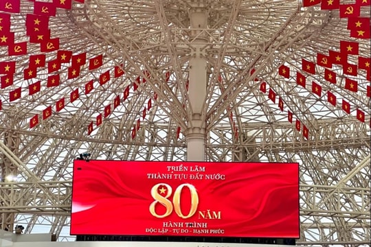 Sáng nay (28/8), khai mạc Triển lãm thành tựu đất nước 80 năm hành trình Độc lập - Tự do - Hạnh phúc